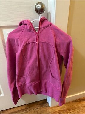 lululemon athletica Girls' Fuchsia Zip-Up Hoodie